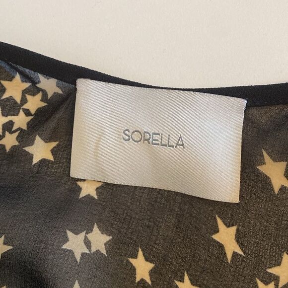 Sorella Couture Black Starprint Swim Cover One Size - Picture 12 of 13